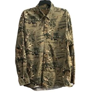 North River Outfitters cotton flannel shirt hunting